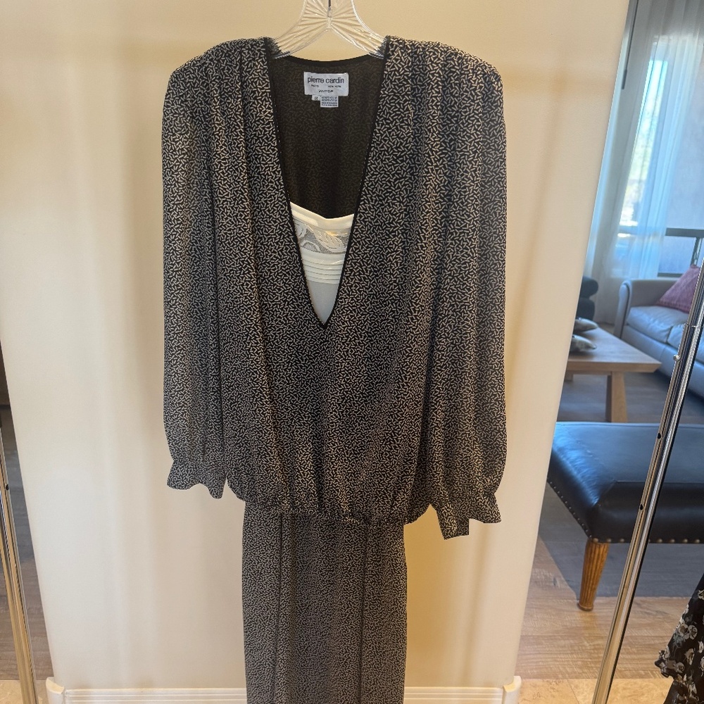 Pierre Cardin Strappy Dress with Pullover Jacket